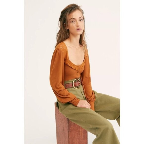 Free People | Kissin’ Kate Top In Pink - Picture 6 of 12